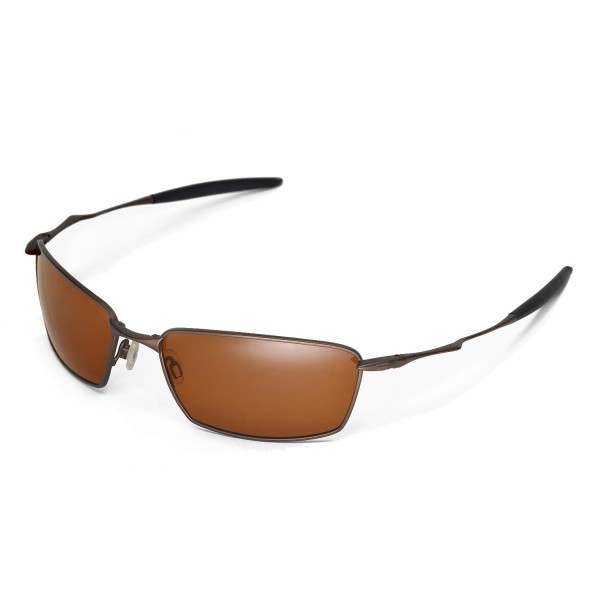 Walleva Polarized Brown Replacement Lenses for Oakley Square